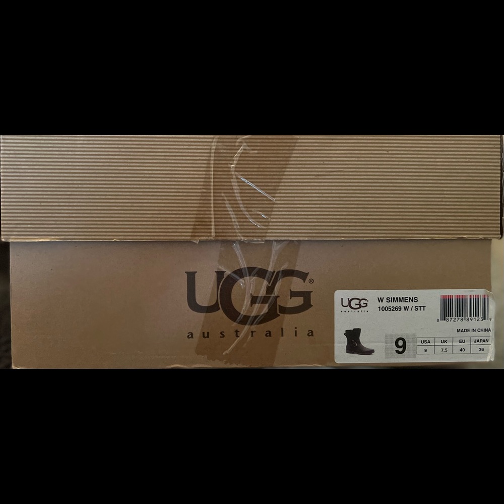 UGGS Simmen’s Moto-Boots SZ 9